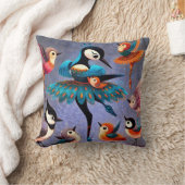 De dansende pauw kussen (Deken)