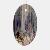 De dansende Princesses Keramisch Ornament (Rechts)