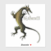De Dansende Rat van Jeroen Bosch Sticker (Vel)
