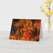 De Danser ArtCard van de brand Kaart (Gele Bloem)