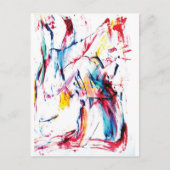 De danser briefkaart (Voorkant)