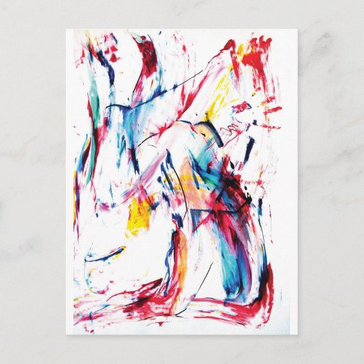 De danser briefkaart (Voorkant)