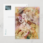 De danser en de pierrot kerst feestdagenkaart (Voorkant / Achterkant)