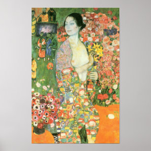 De danser - Gustav Klimt (1916-1918) Poster