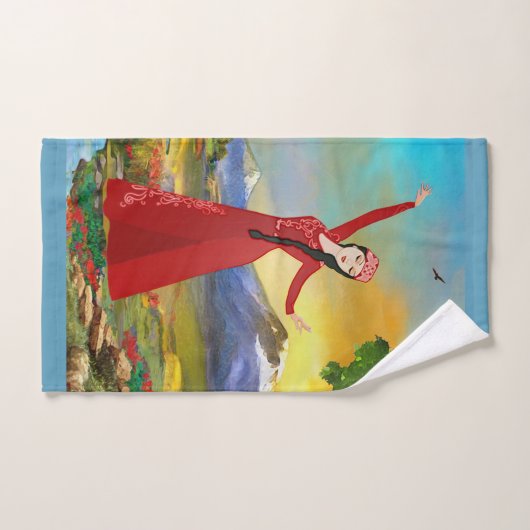 De danser handdoek (Handdoek)