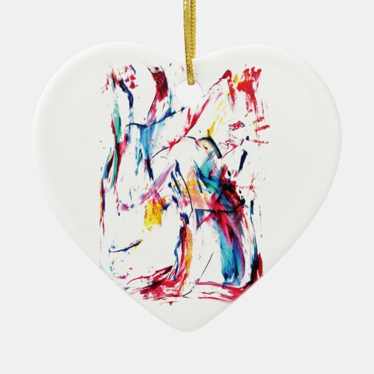 De danser keramisch ornament (Voorkant)