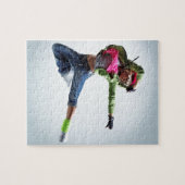 De danser legpuzzel (Horizontaal)