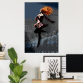 De danser poster (Thuiskantoor)