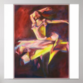 De danser poster (Voorkant)