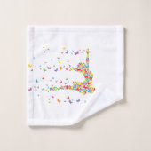 De Danser van de vlinder Bad Handdoek (Wasdoekje)