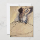 De danser van Edgar Degas,  Ballerina Art (Voorkant)