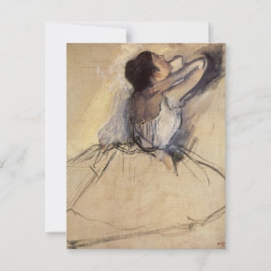 De danser van Edgar Degas, Ballerina Art (Voorkant)