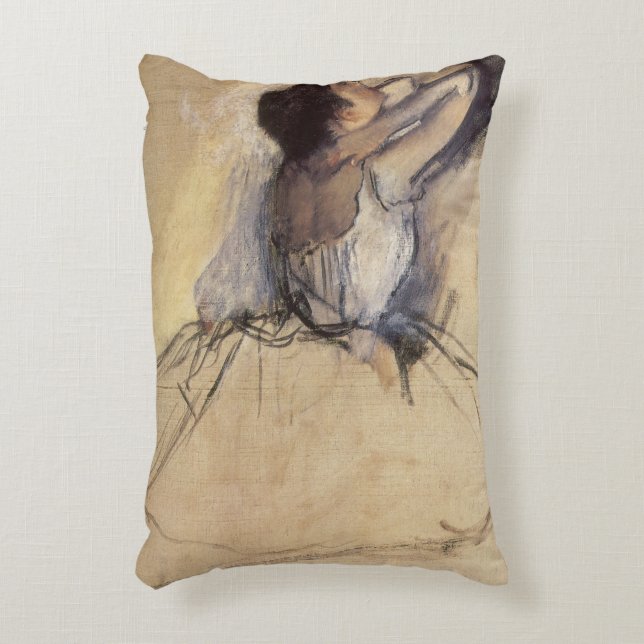 De danser van Edgar Degas,  Ballerina Art Accent Kussen (Voorkant(Verticaal))