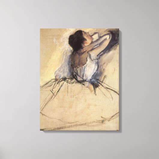 De danser van Edgar Degas,  Ballerina Art Canvas Afdruk (Voorkant)