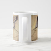 De danser van Edgar Degas,  Ballerina Art Grote Koffiekop (Achterkant)