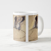 De danser van Edgar Degas,  Ballerina Art Grote Koffiekop (Voorkant rechts)