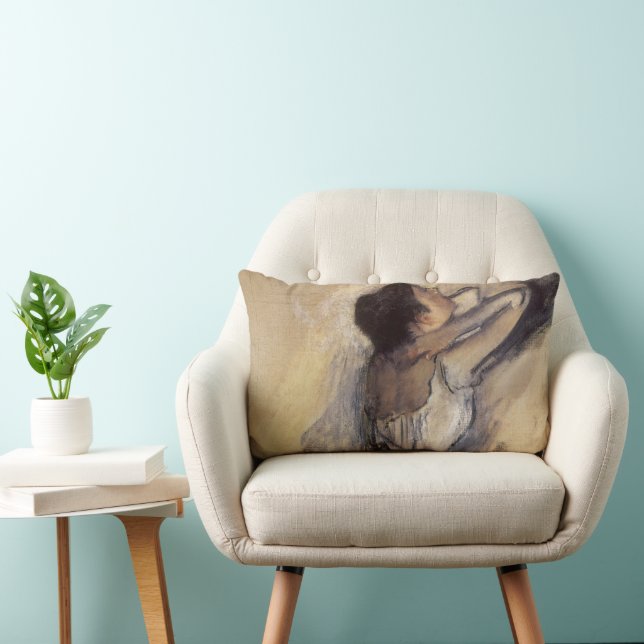De danser van Edgar Degas,  Ballerina Art Kussen (Stoel)