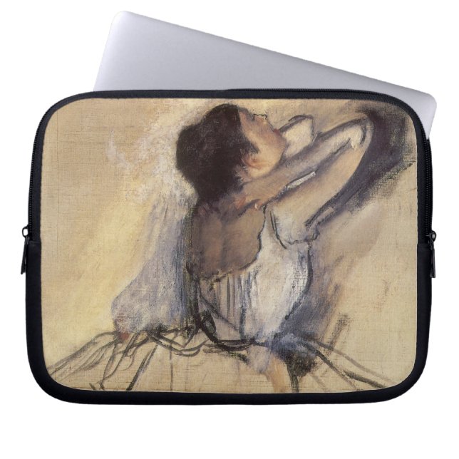 De danser van Edgar Degas,  Ballerina Art Laptop Sleeve (Voorkant)