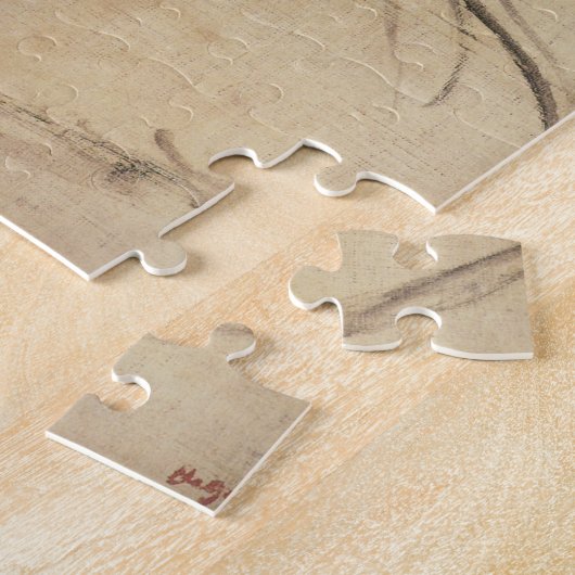 De danser van Edgar Degas,  Ballerina Art Legpuzzel (Zijkant)