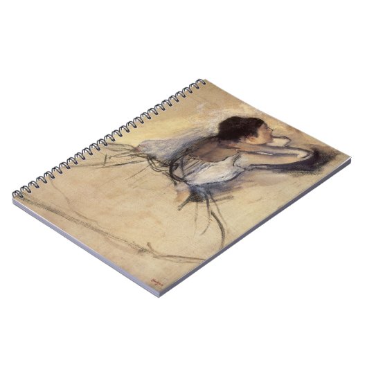 De danser van Edgar Degas, Ballerina Art Notitieboek (Linkerzijde)