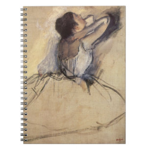 De danser van Edgar Degas,  Ballerina Art Notitieboek