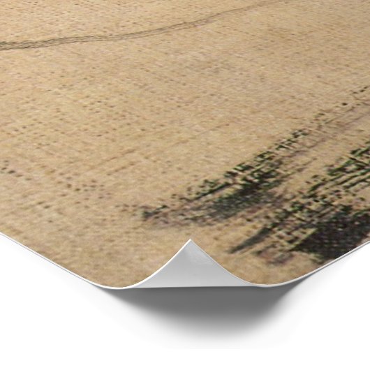 De danser van Edgar Degas,  Ballerina Art Poster (Hoek)