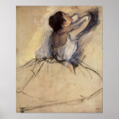 De danser van Edgar Degas,  Ballerina Art Poster (Voorkant)