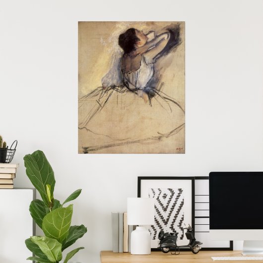 De danser van Edgar Degas,  Ballerina Art Poster (Thuiskantoor)
