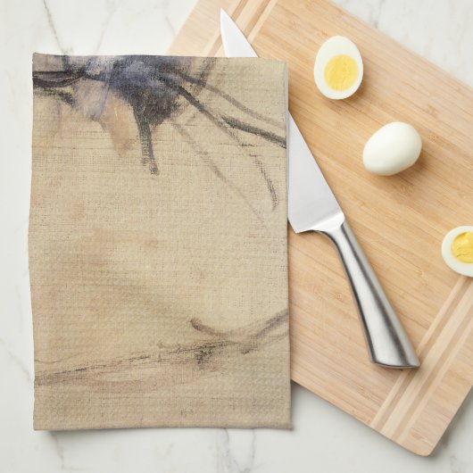 De danser van Edgar Degas,  Ballerina Art Theedoek (Quarter Fold)