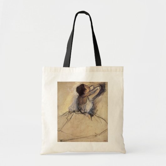 De danser van Edgar Degas,  Ballerina Art Tote Bag (Voorkant)