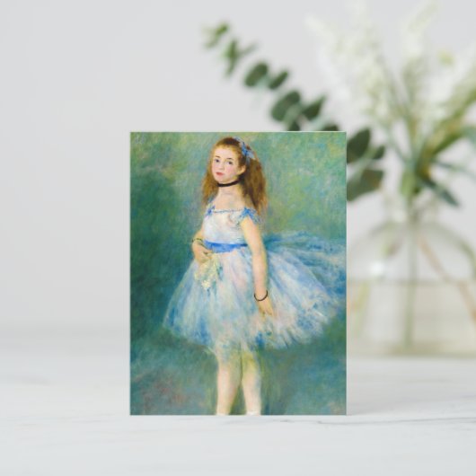 De danser van Pierre-Auguste Renoir Briefkaart (Staand voorkant)