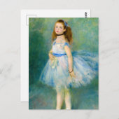De danser van Pierre-Auguste Renoir Briefkaart (Voorkant / Achterkant)