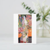 De danseres, Gustav Klimt Briefkaart (Staand voorkant)