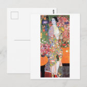 De danseres, Gustav Klimt Briefkaart (Voorkant / Achterkant)