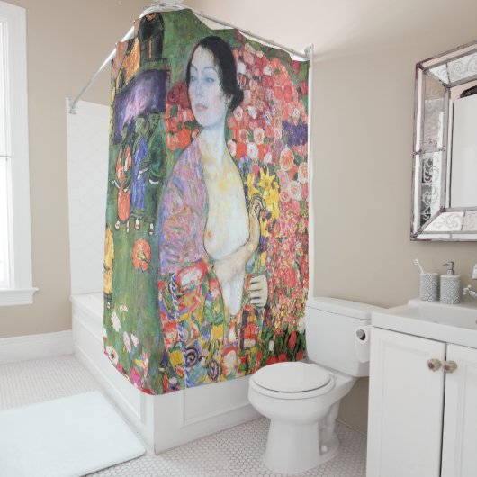 De danseres, Gustav Klimt Douchegordijn (In situ)