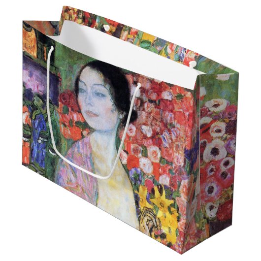De danseres, Gustav Klimt Groot Cadeauzakje (Voorkant Gekanteld)
