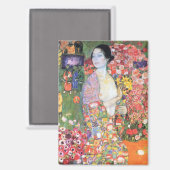 De danseres, Gustav Klimt Magneet (Voorkant / Achterkant)