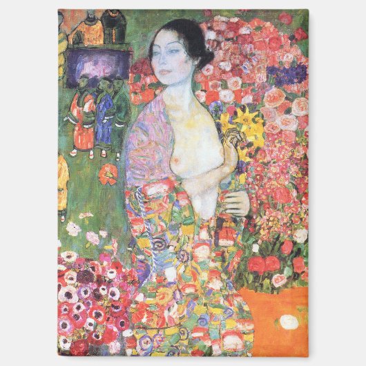 De danseres, Gustav Klimt Magneet (Voorkant)