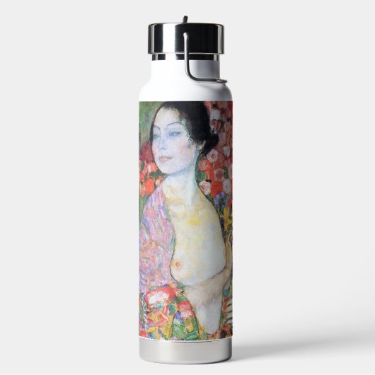 De danseres, Gustav Klimt Waterfles (Links)