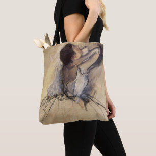 De danseres van Edgar Degas, Vintage Ballerina Kun Tote Bag