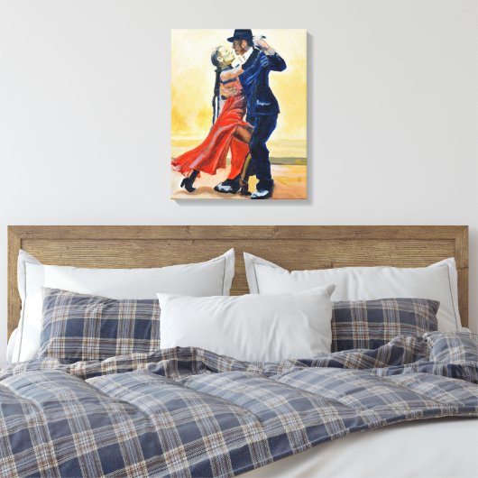 De dansers canvas afdruk (Insitu (Slaapkamer))