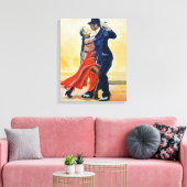 De dansers canvas afdruk (Insitu (Woonkamer))