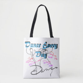 De dansers dansen de Dansende Giften van het Tote Bag
