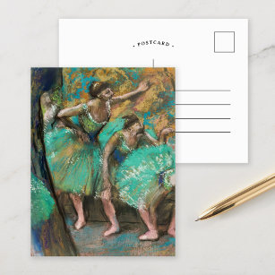 De dansers   Edgar Degas Briefkaart