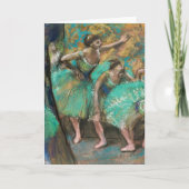 De dansers | Edgar Degas Kaart (Voorkant)