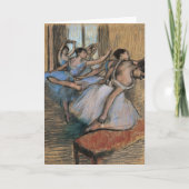 De dansers | Edgar Degas Kaart (Voorkant)
