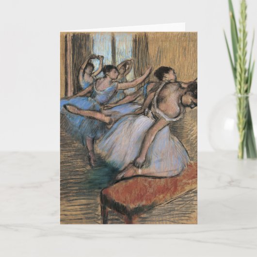 De dansers | Edgar Degas Kaart (Voorkant)