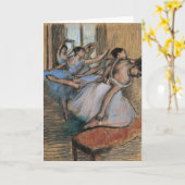 De dansers | Edgar Degas Kaart (Gele Bloem)