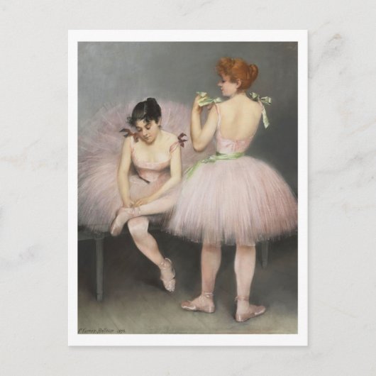 De dansers Pierre Carrier-Belleuse Briefkaart (Voorkant)