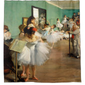 De dansklasse (1874) Edgar Degas Douchegordijn (Voorkant)